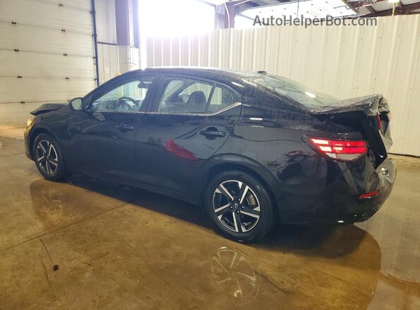 3N1AB8CVXSY400308 2025 NISSAN SENTRA Black Rear left