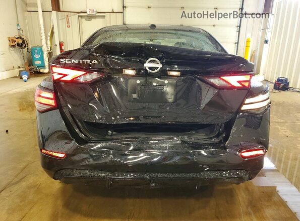 3N1AB8CVXSY400308 2025 NISSAN SENTRA Black Rear view