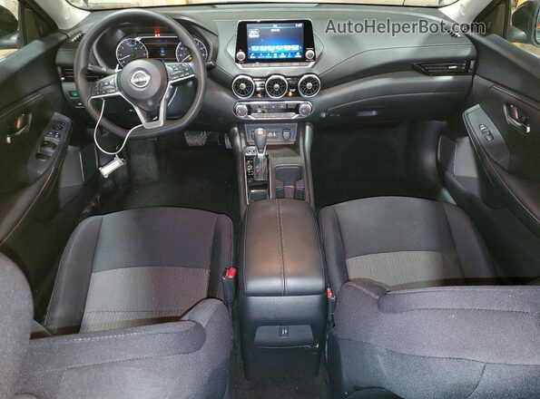 3N1AB8CVXSY400308 2025 NISSAN SENTRA Black Dashboard view