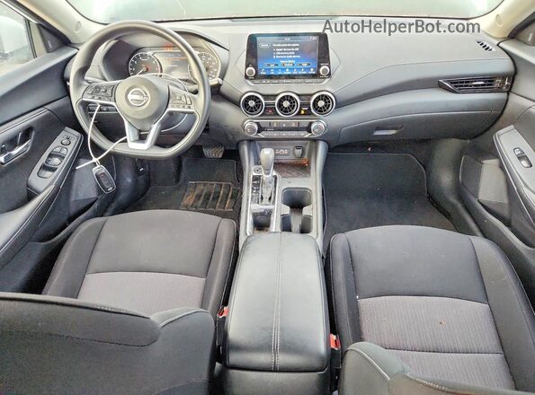 3N1AB8CVXSY428108 2025 NISSAN SENTRA Белый Вид панели приборов