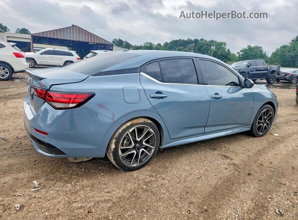 3N1AB8DV2RY286202 2024 NISSAN SENTRA Blue Trasero derecho