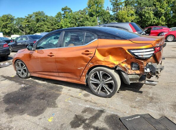 3N1AB8DV3LY212973 2020 NISSAN SENTRA Orange Tył lewy