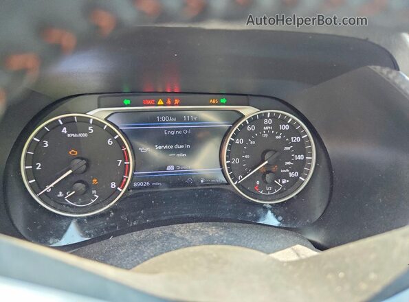 3N1AB8DV3RY343216 2024 NISSAN SENTRA White Instrument cluster view