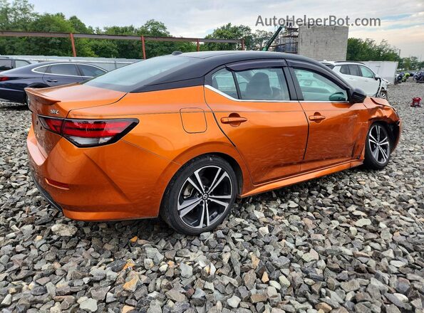 3N1AB8DV6PY264121 2023 NISSAN SENTRA Orange Задня права чверть