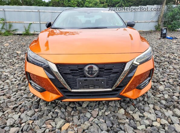 3N1AB8DV6PY264121 2023 NISSAN SENTRA Orange Вид спереду