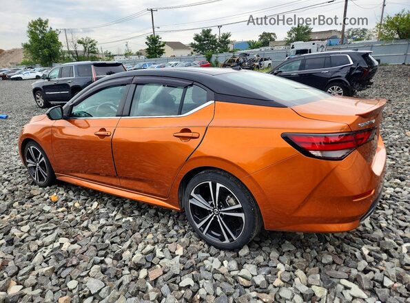 3N1AB8DV6PY264121 2023 NISSAN SENTRA Orange Задня ліва чверть