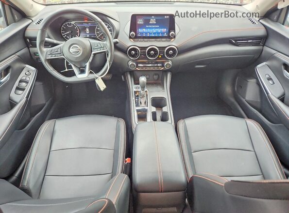 3N1AB8DV6PY264121 2023 NISSAN SENTRA Orange Вид панелі приладів