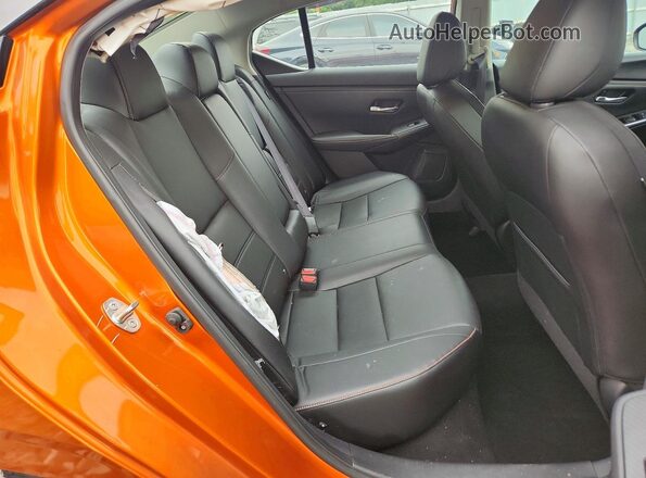 3N1AB8DV6PY264121 2023 NISSAN SENTRA Orange Вид задніх сидінь
