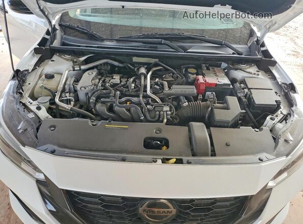 3N1AB8DV7MY289167 2021 NISSAN SENTRA White Вид задньої частини салону