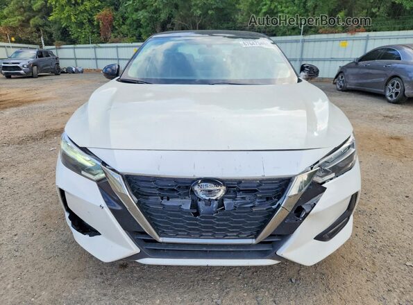 3N1AB8DV8MY265900 2021 NISSAN SENTRA Белый Вид спереди