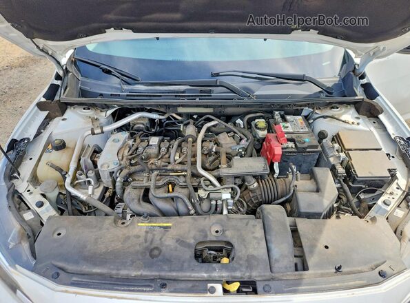 3N1AB8DV8MY265900 2021 NISSAN SENTRA Белый Вид задней части салона