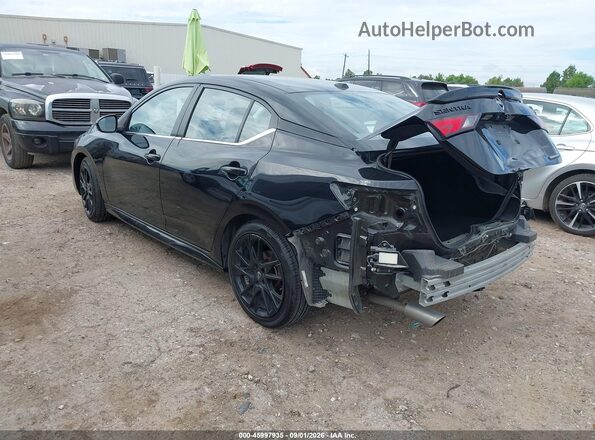 3N1AB8DV8SY293306 2025 NISSAN SENTRA Черный Задняя левая четверть