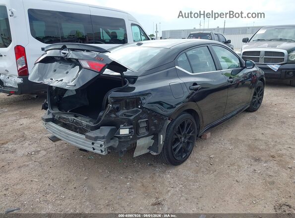 3N1AB8DV8SY293306 2025 NISSAN SENTRA Черный Задняя правая четверть