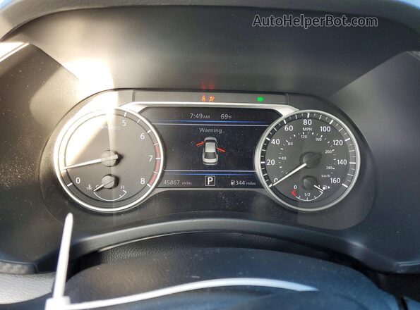 3N1AB8DV9RY317039 2024 NISSAN SENTRA Серый Вид щитка приборов