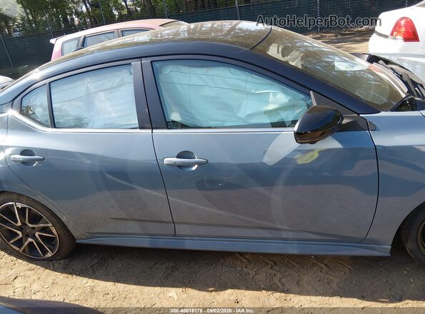 3N1AB8DV9SY245488 2025 NISSAN SENTRA Blue Rear interior view