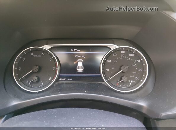 3N1AB8DV9SY245488 2025 NISSAN SENTRA Blue Rear seats view