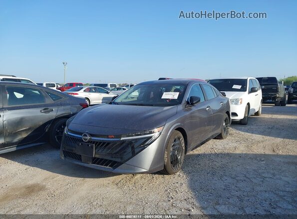 3N1AB9DV0TY210412 2026 NISSAN SENTRA Gray წინა მარცხენა ხედი სამი მეოთხედიდან
