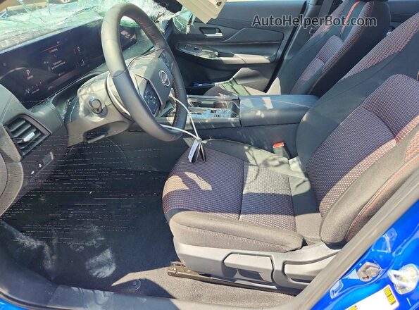 3N1AB9DV5TY237475 2026 NISSAN SENTRA Blue Front interior view