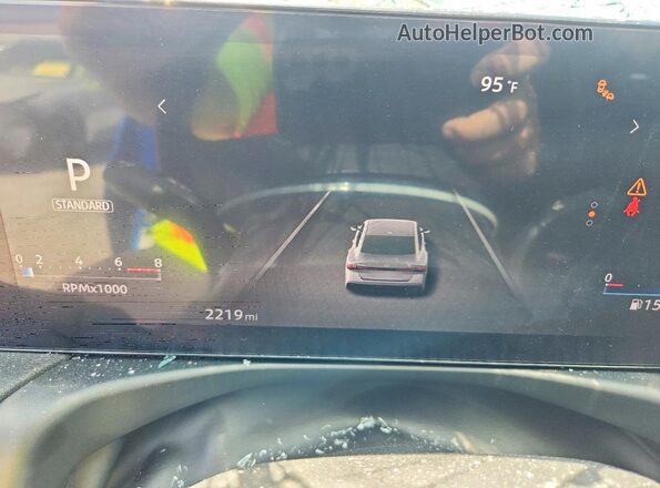 3N1AB9DV5TY237475 2026 NISSAN SENTRA Blue Instrument cluster view