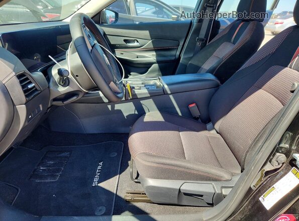 3N1AB9DVXTY215892 2026 NISSAN SENTRA Black Front interior view