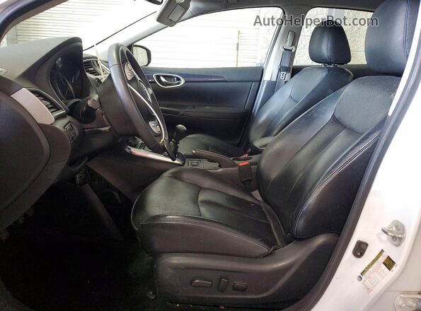 3N1CB7AP1HY321884 2017 NISSAN SENTRA White Front interior view