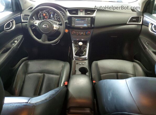 3N1CB7AP1HY321884 2017 NISSAN SENTRA White Dashboard view