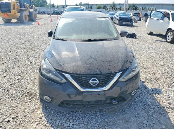 3N1CB7AP6JY214271 2018 NISSAN SENTRA Black წინა ხედი