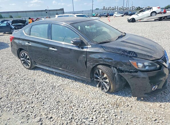 3N1CB7AP6JY214271 2018 NISSAN SENTRA Black წინა მარჯვენა