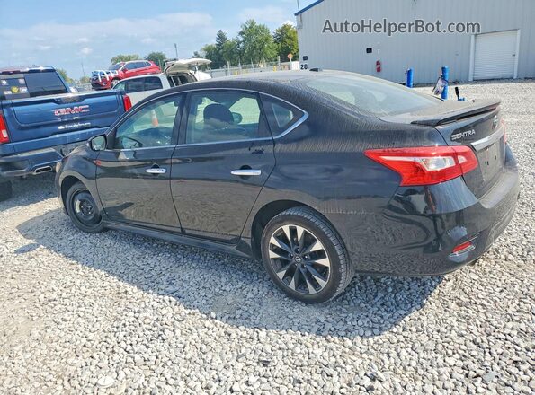 3N1CB7AP6JY214271 2018 NISSAN SENTRA Black უკანა მარცხენა