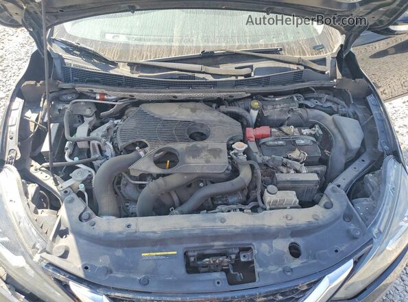 3N1CB7AP6JY214271 2018 NISSAN SENTRA Black უკანა სალონის ხედი