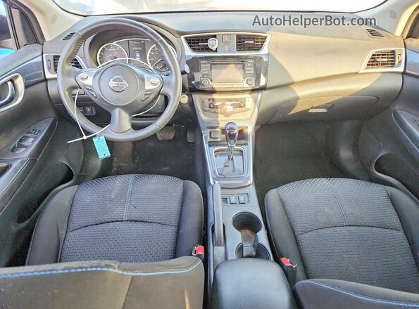 3N1CB7AP6JY214271 2018 NISSAN SENTRA Black წინა პანელის ხედი