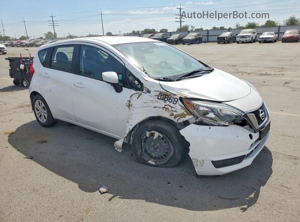 3N1CE2CP0KL360154 2019 NISSAN VERSA White Delantero derecho