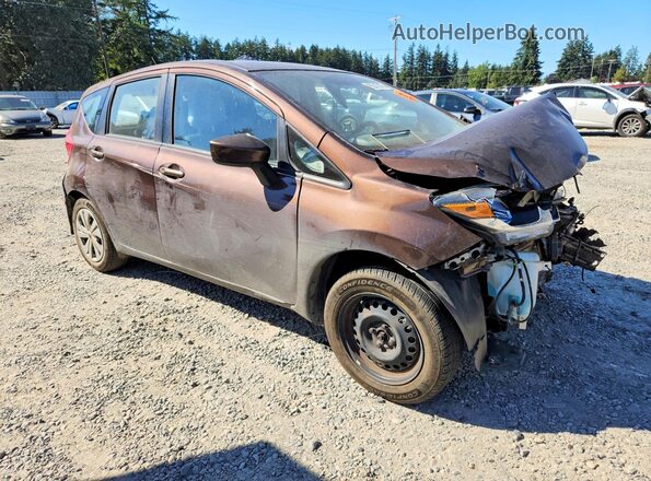 3N1CE2CP3HL354468 2017 NISSAN VERSA Brown Delantero derecho