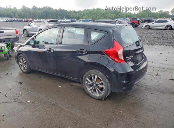 3N1CE2CP3HL374137 2017 NISSAN VERSA Black Trasero izquierdo