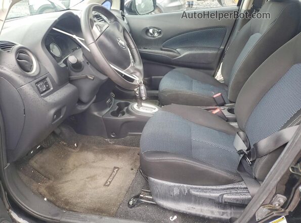 3N1CE2CP3HL374137 2017 NISSAN VERSA Black Vista interior delantera