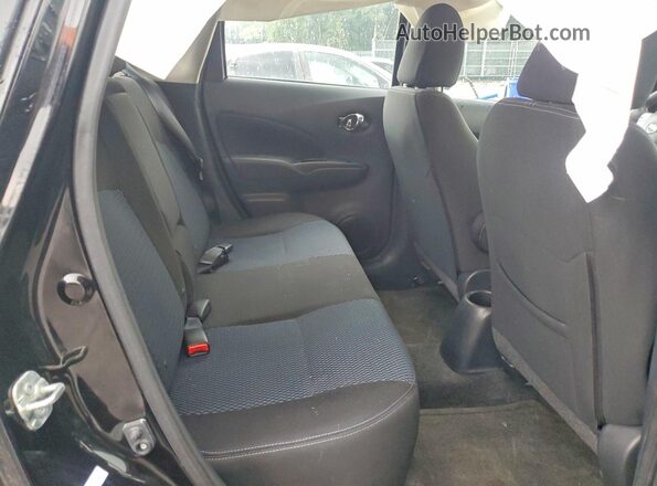 3N1CE2CP3HL374137 2017 NISSAN VERSA Black Vista de los asientos traseros