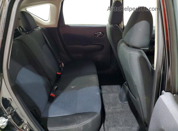 3N1CE2CP3JL361801 2018 NISSAN VERSA Black Vista de los asientos traseros