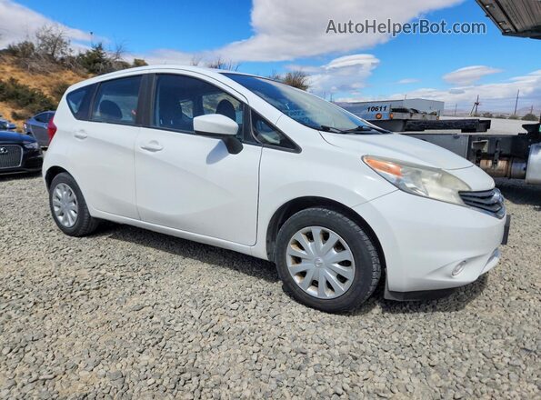 3N1CE2CP4GL388157 2016 NISSAN VERSA Белый Передняя правая четверть