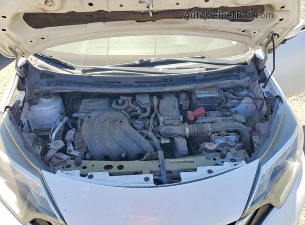 3N1CE2CP4KL356818 2019 NISSAN VERSA White უკანა სალონის ხედი