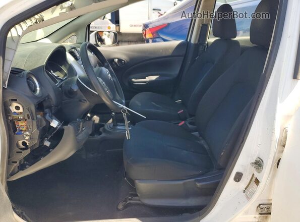 3N1CE2CP4KL356818 2019 NISSAN VERSA White წინა სალონის ხედი