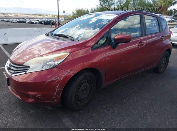 3N1CE2CP5GL365504 2016 NISSAN VERSA NOTE Red Передня ліва чверть