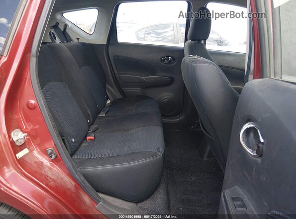 3N1CE2CP5GL365504 2016 NISSAN VERSA NOTE Red Вид наклейки з VIN-кодом