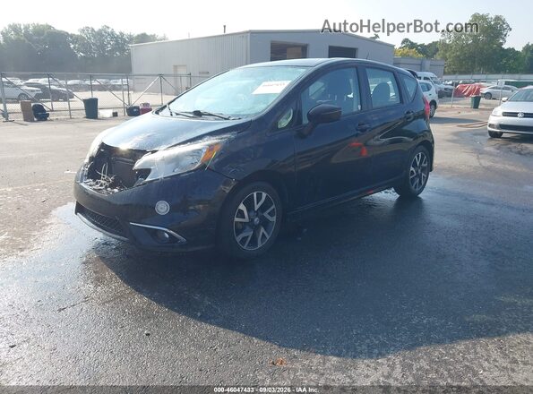 3N1CE2CP5GL367687 2016 NISSAN VERSA NOTE Черный Передняя левая четверть