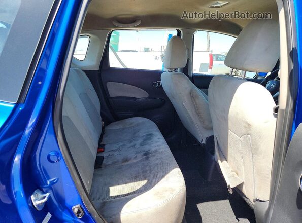 3N1CE2CP5GL403829 2016 NISSAN VERSA Blue Vista de los asientos traseros