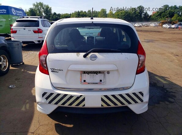 3N1CE2CP6HL368025 2017 NISSAN VERSA White Հետևի տեսք