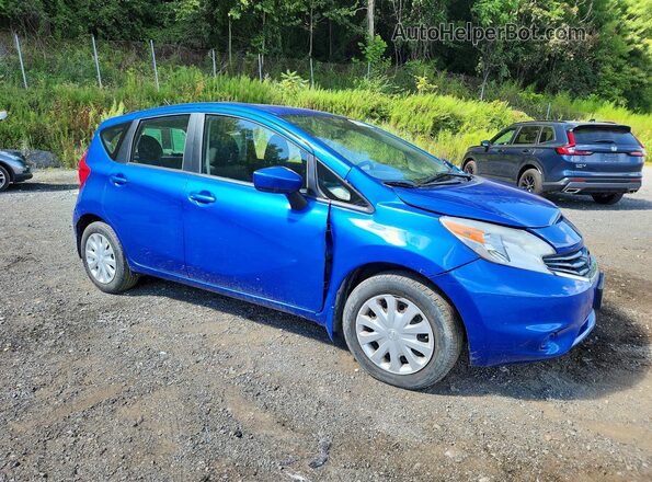 3N1CE2CP8GL367411 2016 NISSAN VERSA Синий Передняя правая четверть