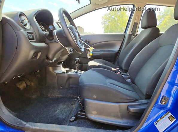 3N1CE2CP8GL367411 2016 NISSAN VERSA Синий Вид салона спереди