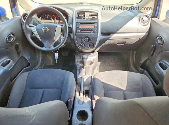 3N1CE2CP8GL367411 2016 NISSAN VERSA Синий Вид панели приборов
