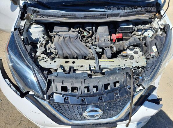 3N1CE2CP8KL356787 2019 NISSAN VERSA White Սալոնի հետևի տեսք