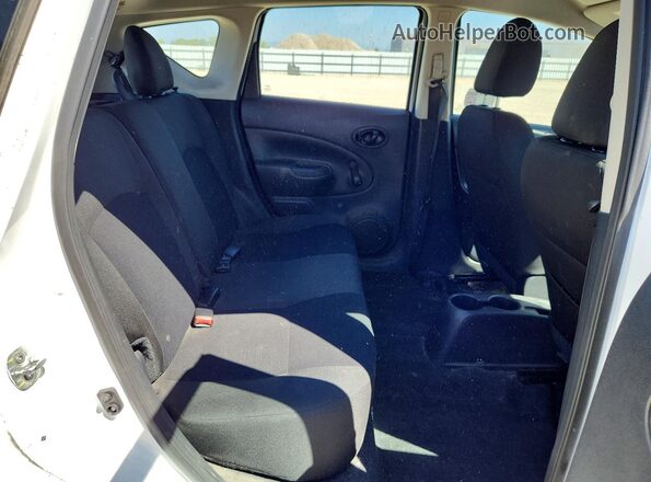 3N1CE2CP8KL356787 2019 NISSAN VERSA White Հետևի նստատեղերի տեսք